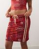 Collusion COLLUSION knee length printed drawstring skirt - part of a set-Multi - 4