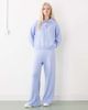 Collusion COLLUSION knit oversized button up sweater in soft blue - part of a set - 2