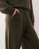 Collusion COLLUSION knit oversized sweatpants in khaki - part of a set-Green - 4