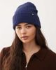 Collusion COLLUSION logo beanie in navy - 1