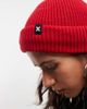 Collusion COLLUSION logo fisherman beanie in red - 2
