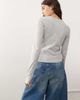 Collusion COLLUSION long sleeve baby tee in heather gray - 4