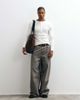 Collusion COLLUSION long sleeve fitted henley t-shirt in white-NEUTRAL - 2