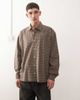 Collusion COLLUSION long sleeve oversized skater shirt in gray plaid - 1