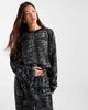 Collusion COLLUSION long sleeve T-shirt in washed tiger camo print-Multi - 1