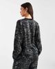 Collusion COLLUSION long sleeve T-shirt in washed tiger camo print-Multi - 4