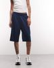 Collusion COLLUSION longline baggy airtex jorts in navy - 2
