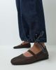 Collusion COLLUSION longline culotte in rinse denim-Navy - 4
