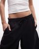 Collusion COLLUSION longline sweat shorts in black - 3