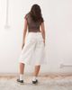 Collusion COLLUSION low rise baggy jorts in ecru-Neutral - 3