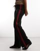 Collusion COLLUSION low rise track pant in black - 1