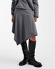 Collusion COLLUSION midi skirt in gray pinstripes - 2