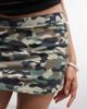 Collusion COLLUSION mini skort in camo-Multi - 3