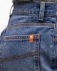 Collusion COLLUSION mom denim shorts in mid wash-Blue - 4