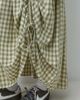 Collusion COLLUSION multi channel detail midi dress in yellow check - 3