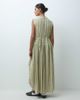Collusion COLLUSION multi channel detail midi dress in yellow check - 4