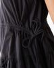Collusion COLLUSION multi channel midi dress in black - 4