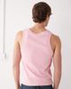 Collusion COLLUSION muscle fit ribbed tank top in pink - 3