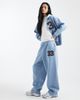 Collusion COLLUSION number sweatpants in blue - part of a set - 3