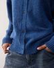 Collusion COLLUSION oversized crew neck cardigan in blue - 3