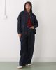 Collusion COLLUSION oversized denim shirt in rinse - part of a set-Navy - 2