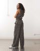 Collusion COLLUSION pants with buckle hardware in plaid-Multi - 3
