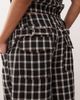 Collusion COLLUSION pants with buckle hardware in plaid-Multi - 4