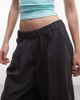 Collusion COLLUSION pinstripe 3/4 baggy culotte in navy-Multi - 3