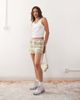 Collusion COLLUSION plaid print boxer shorts in pink and green-Multi - 1