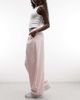 Collusion COLLUSION pleated XL balloon jeans with waistband detailing in pink - 2