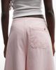 Collusion COLLUSION pleated XL balloon jeans with waistband detailing in pink - 4