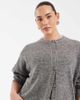 Collusion COLLUSION plus boxy knitted cardi in gray - 1