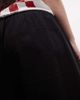 Collusion COLLUSION Plus linen blend XL balloon pants in black - 3
