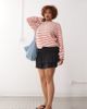 Collusion COLLUSION Plus mini skirt with ruffle detail in black - 1