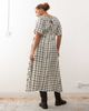 Collusion COLLUSION Plus multi channel detail maxi dress in neutral check - 2