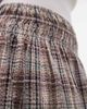 Collusion COLLUSION Plus shirred waistband maxi skirt in brown plaid-Green - 3