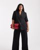 Collusion COLLUSION Plus tailored low rise relaxed pants in black - 1