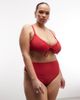 Collusion COLLUSION Plus underwire bikini top in red - 2