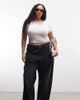 Collusion COLLUSION Plus X001 antifit mid rise jeans in dark navy - 1