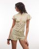 Collusion COLLUSION polka dot ruffle micro shorts in lemon - part of a set-Yellow - 2