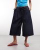 Collusion COLLUSION pull on longline jorts in navy - 2
