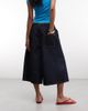 Collusion COLLUSION pull on longline jorts in navy - 3