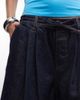 Collusion COLLUSION pull on longline jorts in navy - 4