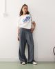 Collusion COLLUSION relaxed pull on pants in navy stripe - 1