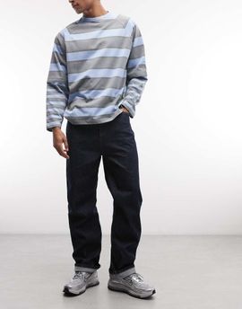 Collusion COLLUSION relaxed straight jeans in navy rinse