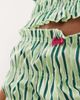 Collusion COLLUSION shirred micro shorts in green stripe - part of a set - 2