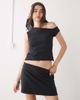 Collusion COLLUSION skort in black - 1