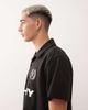 Collusion COLLUSION soccer polo in black - 4