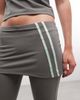 Collusion COLLUSION sporty capri skirt pants-Gray - 2