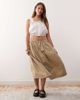 Collusion COLLUSION square neck top with scallop broderie trim in white - 3